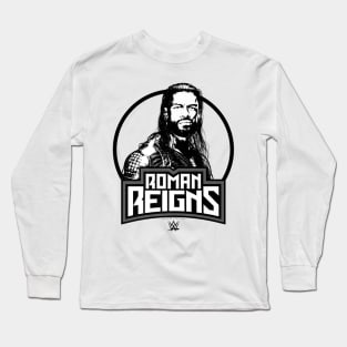 Roman Reigns Circle Portrait Long Sleeve T-Shirt